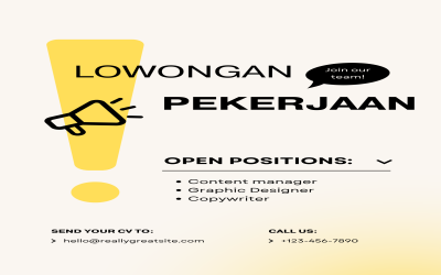Link Lowongan Pekerjaan