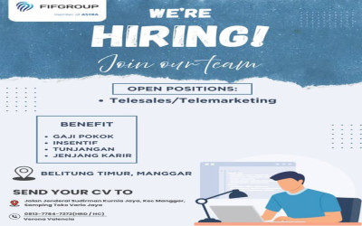 Lowongan Kerja Marketing/Telesales - FIF Manggar